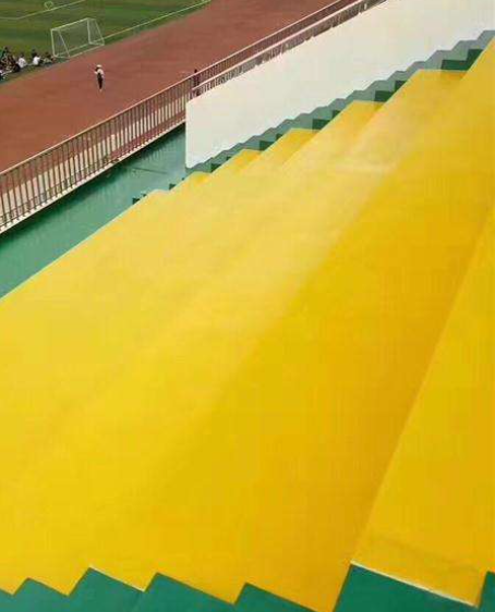 永州球场台阶翻新修补改造